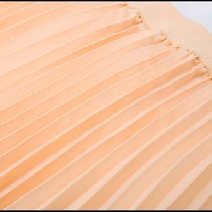 Women's High Waist Pleated A-Line Swing Skirt